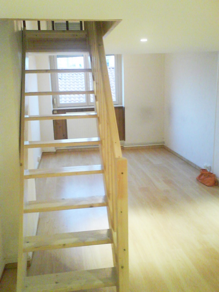 Rnovation d'appartement : escalier