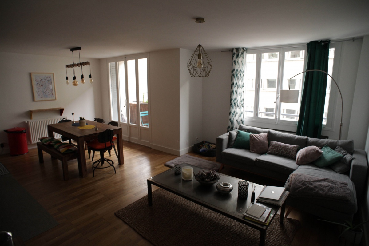 Appartement G : Espace de vie