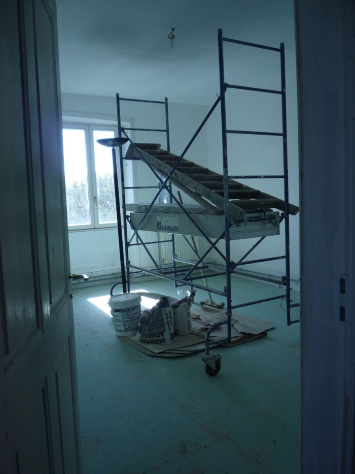 REHABILITATION D'UNE MAISON DE VILLAGE : CHANTIER