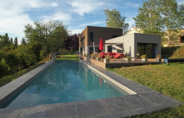 Maison contemporaine HQE : texL01