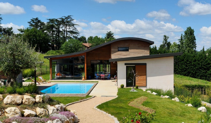 Maison contemporaine bois & bton : 20_VANE