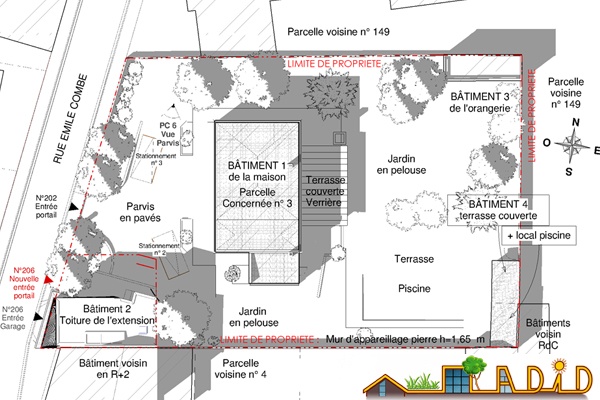 Extension/surlvation d'une ancienne curie/garage : 13-020 - Projet - MASSE