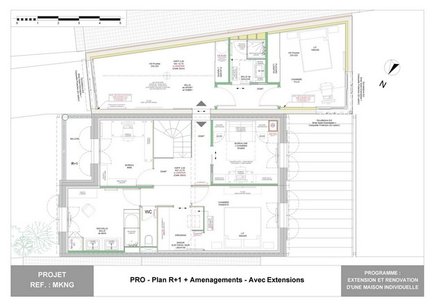 MKNG - Extension et Rnovation d'une Maison Individuelle : mkng_arch_lyon_08