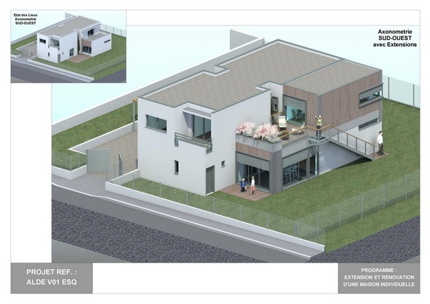 ALDE - V01 - Extension et Rnovation d'une Maison Individuelle : alde_v01_esq_09