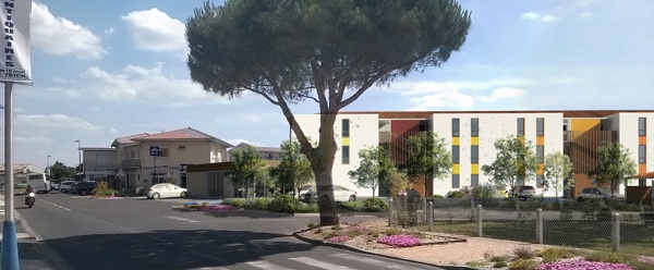 Construction d'un ensemble immobilier de 63 logements et commerce : Teich cote d argent 1_Web