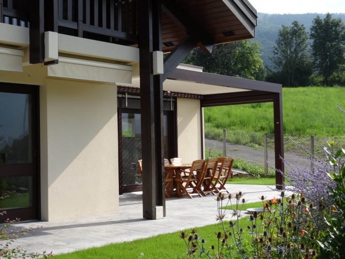 Rhabilitation et extension maison : Zoom terrasse