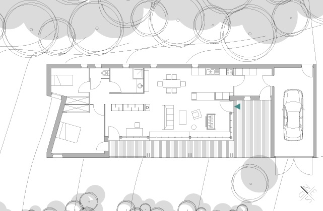 Construction d'une maison en ossature bois : fost-architecture_GRAN_04_plan-rdc_item-type-6